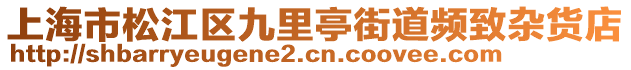 上海市松江區九里亭街道頻致雜貨店