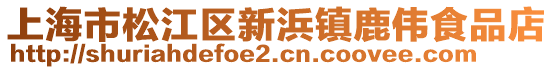 上海市松江區(qū)新浜鎮(zhèn)鹿偉食品店