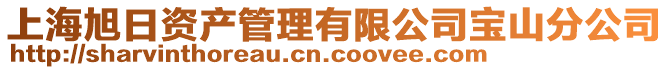 上海旭日資產(chǎn)管理有限公司寶山分公司