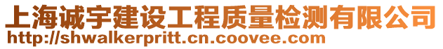 上海誠宇建設工程質量檢測有限公司