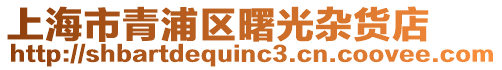 上海市青浦區(qū)曙光雜貨店