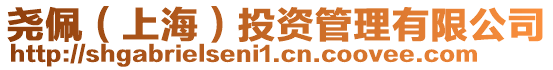 堯佩(上海)投資管理有限公司