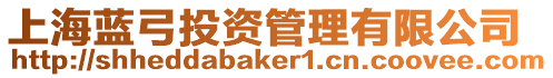 上海藍(lán)弓投資管理有限公司