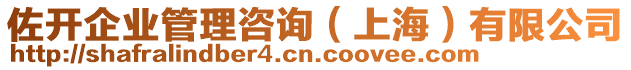 佐開(kāi)企業(yè)管理咨詢(xún)（上海）有限公司