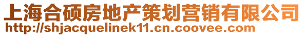 上海合硕房地产策划营销有限公司