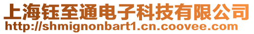 上海鈺至通電子科技有限公司