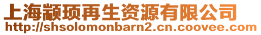 上海顓頊再生資源有限公司