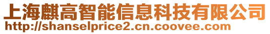 上海麒高智能信息科技有限公司