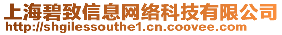 上海碧致信息網(wǎng)絡(luò)科技有限公司