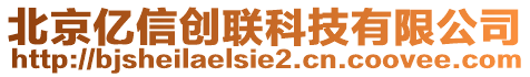 北京億信創(chuàng)聯(lián)科技有限公司