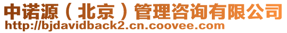 中諾源（北京）管理咨詢有限公司