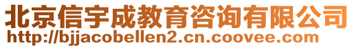 北京信宇成教育咨詢有限公司