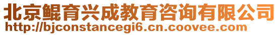 北京鯤育興成教育咨詢有限公司