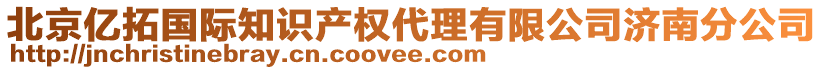 北京億拓國際知識產(chǎn)權(quán)代理有限公司濟南分公司