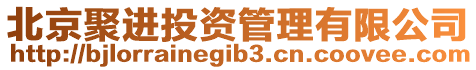 北京聚進投資管理有限公司