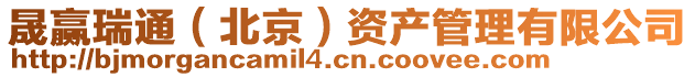 晟贏瑞通(北京)資產管理有限公司