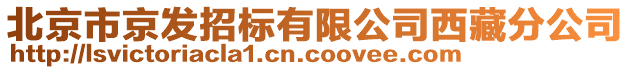 北京市京發(fā)招標(biāo)有限公司西藏分公司