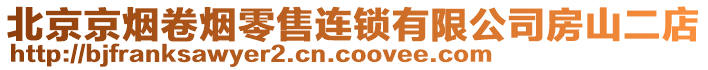 北京京煙卷煙零售連鎖有限公司房山二店