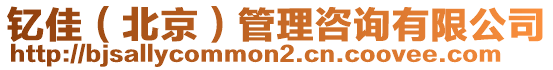 釔佳（北京）管理咨詢有限公司