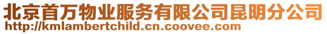 北京首萬(wàn)物業(yè)服務(wù)有限公司昆明分公司