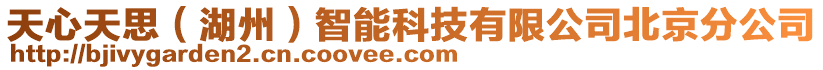 天心天思(湖州)智能科技有限公司北京分公司