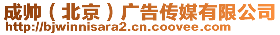 成帥（北京）廣告?zhèn)髅接邢薰? style=