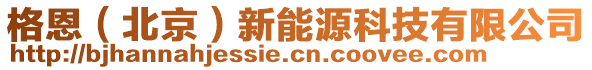 格恩(北京)新能源科技有限公司
