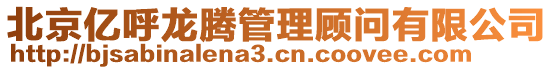 北京億呼龍騰管理顧問有限公司