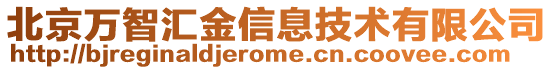 北京萬智匯金信息技術有限公司