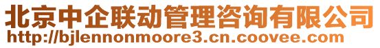 北京中企聯(lián)動管理咨詢有限公司