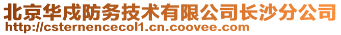 北京華戍防務技術有限公司長沙分公司