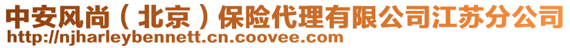 中安風(fēng)尚(北京)保險(xiǎn)代理有限公司江蘇分公司