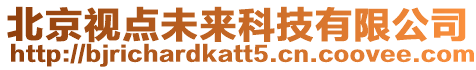 北京視點未來科技有限公司