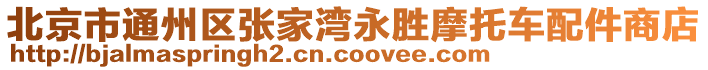 北京市通州區(qū)張家灣永勝摩托車配件商店