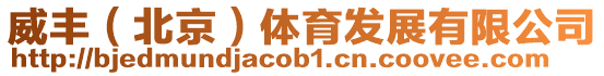 威豐(北京)體育發(fā)展有限公司