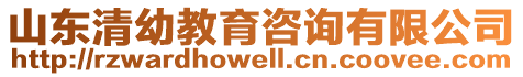山東清幼教育咨詢有限公司
