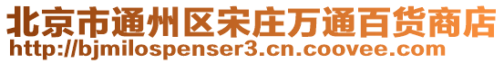 北京市通州區(qū)宋莊萬通百貨商店