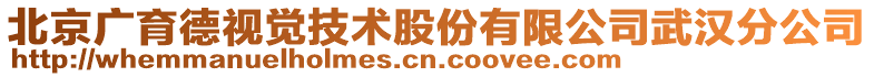 北京廣育德視覺技術(shù)股份有限公司武漢分公司