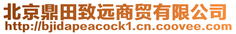 北京鼎田致遠商貿有限公司