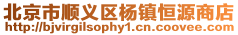 北京市順義區(qū)楊鎮(zhèn)恒源商店