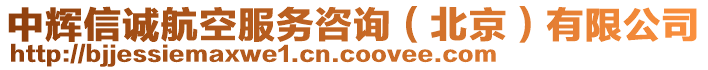 中輝信誠(chéng)航空服務(wù)咨詢(北京)有限公司