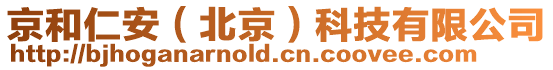 京和仁安（北京）科技有限公司
