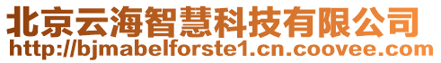 北京云海智慧科技有限公司