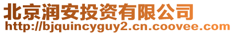 北京潤安投資有限公司