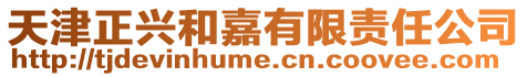 天津正興和嘉有限責(zé)任公司