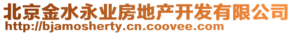 北京金水永業(yè)房地產開發(fā)有限公司