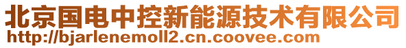 北京國電中控新能源技術(shù)有限公司