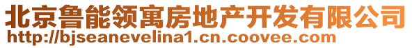 北京魯能領寓房地產開發有限公司