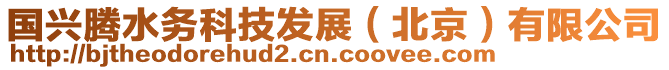 國興騰水務科技發展(北京)有限公司