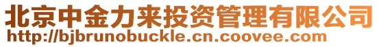 北京中金力來投資管理有限公司